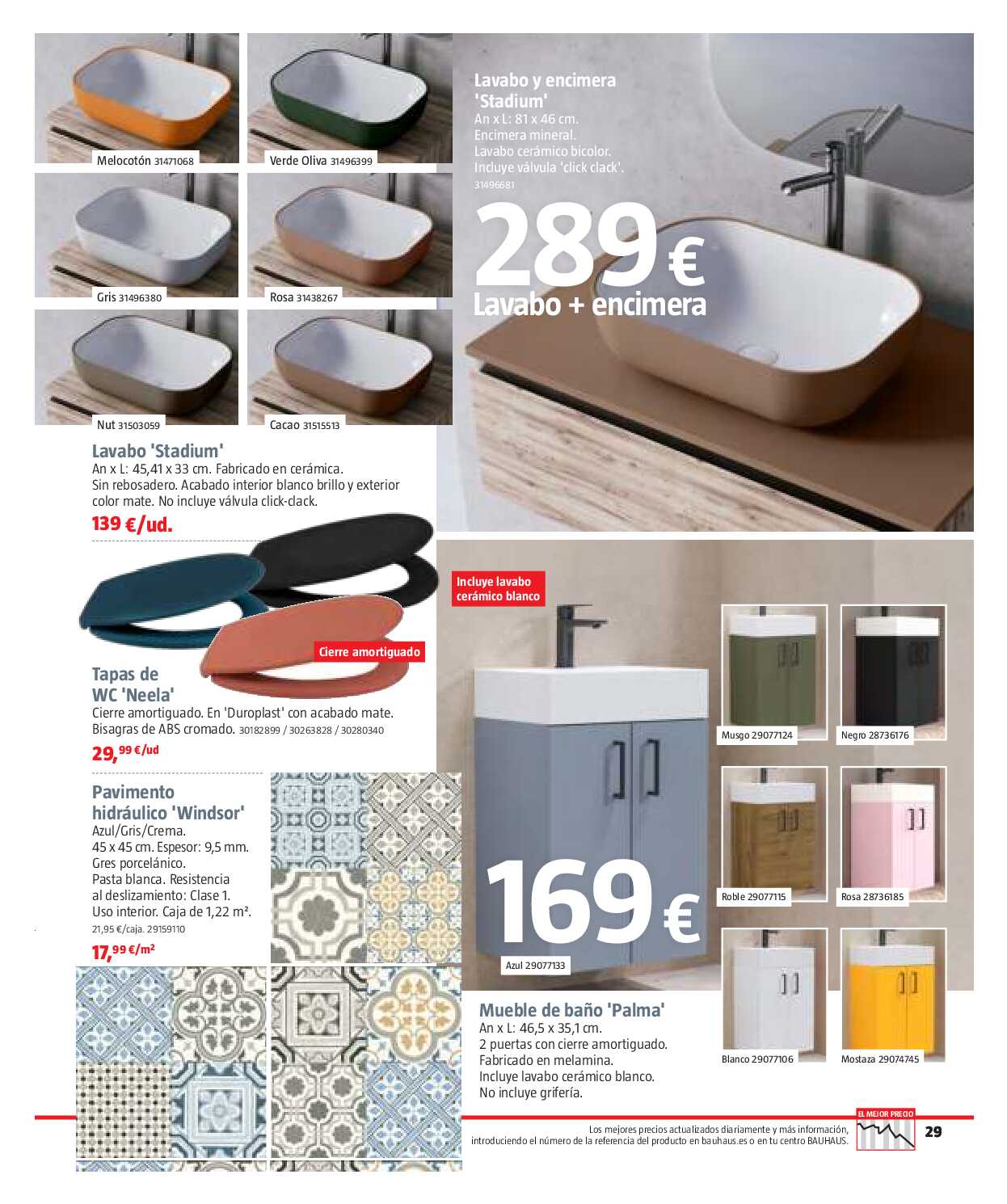Reformas baños y cocina Bauhaus. Página 29