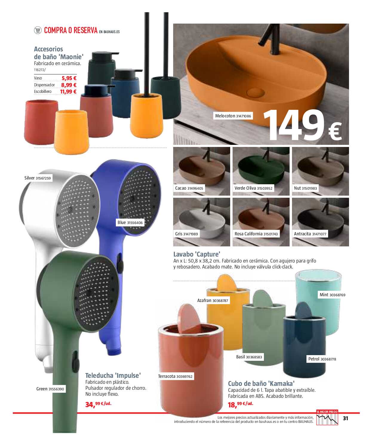Reformas baños y cocina Bauhaus. Página 31
