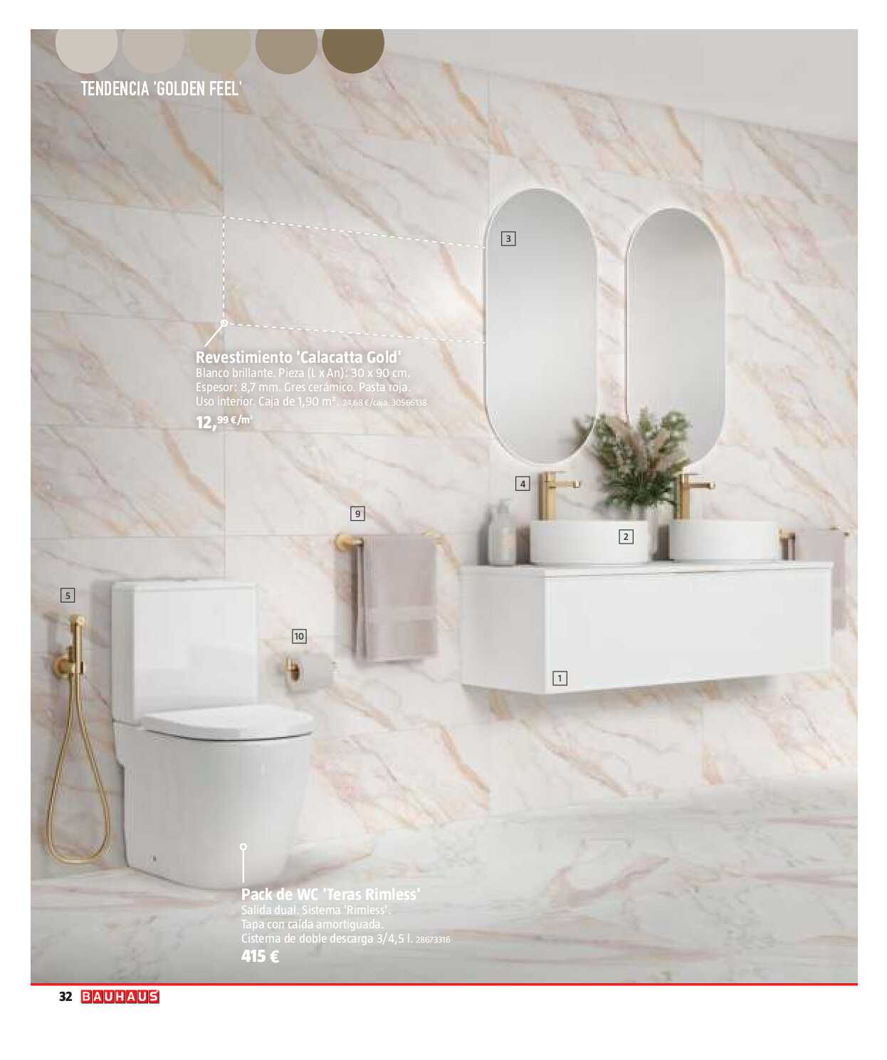 Reformas baños y cocina Bauhaus. Página 32