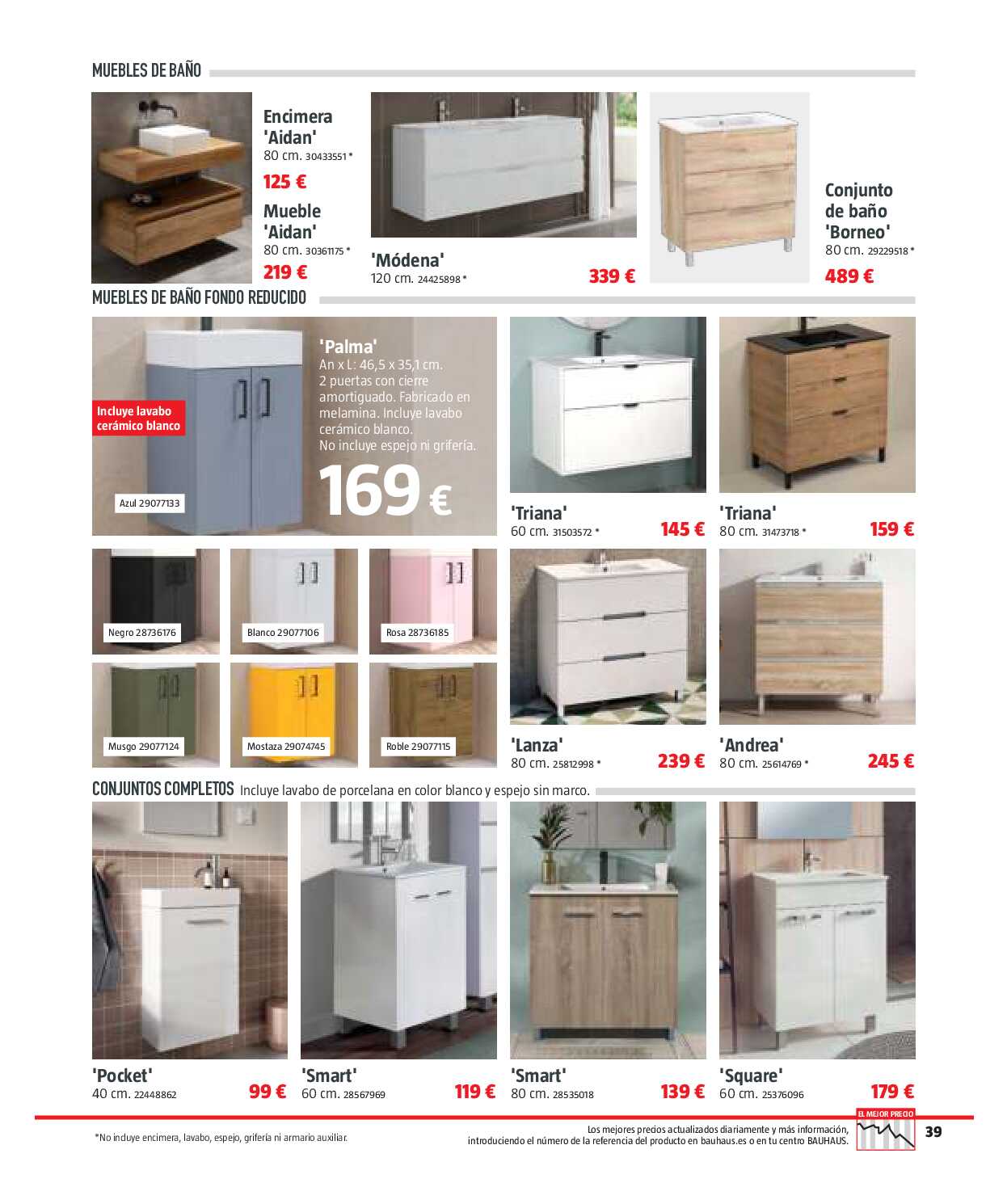 Reformas baños y cocina Bauhaus. Página 39