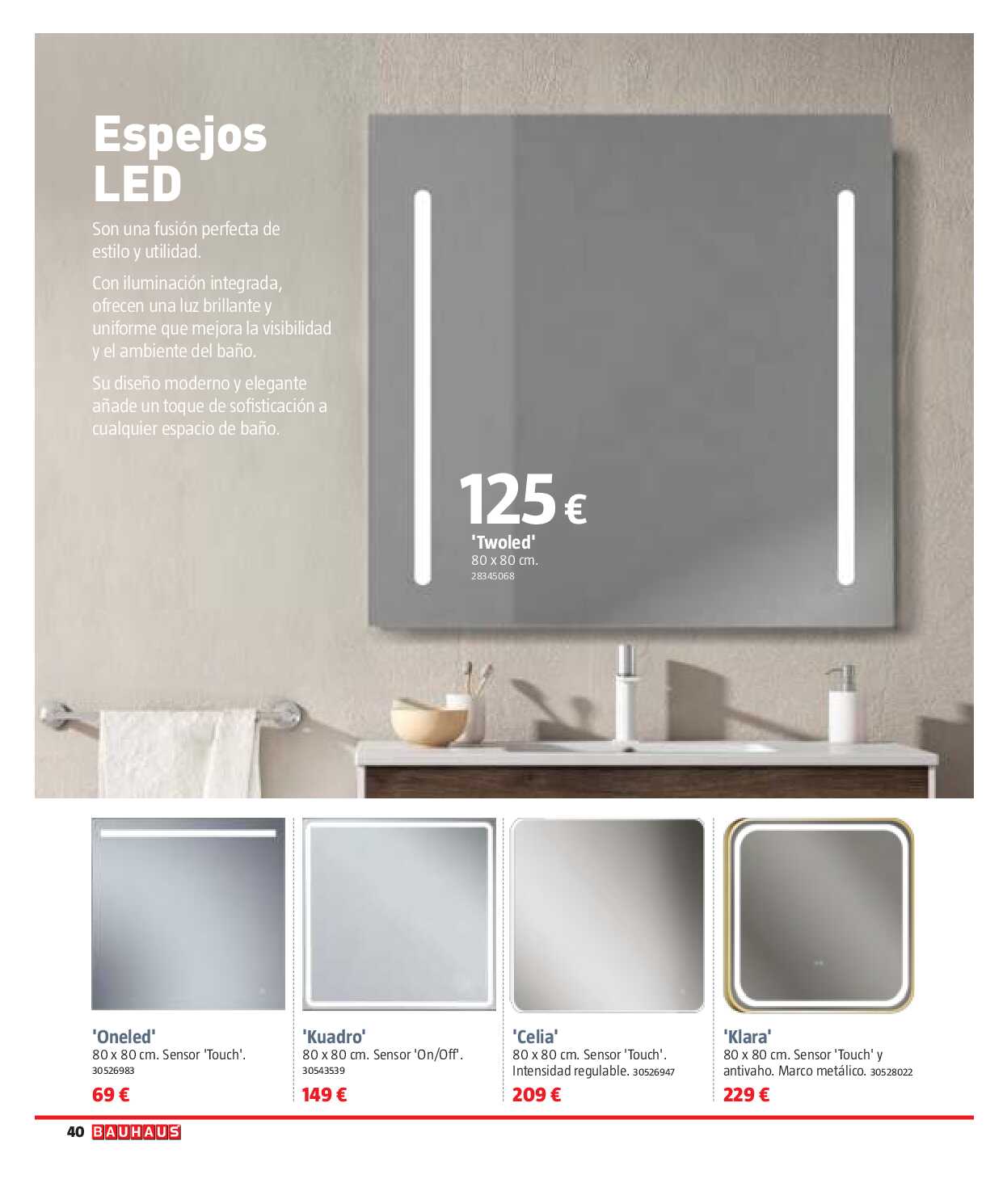 Reformas baños y cocina Bauhaus. Página 40