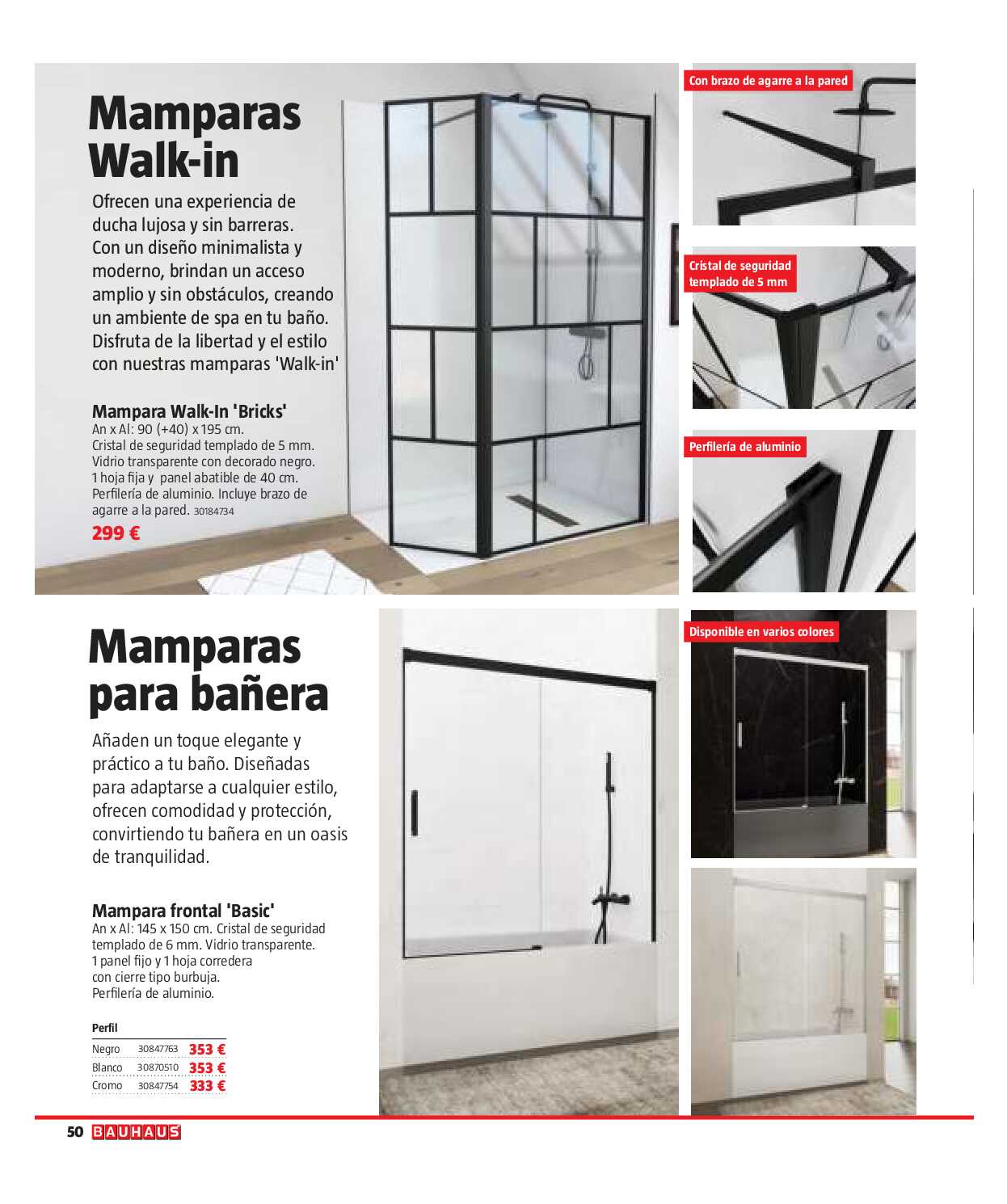 Reformas baños y cocina Bauhaus. Página 50