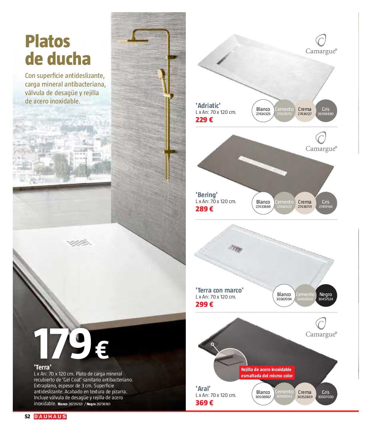 Reformas baños y cocina Bauhaus. Página 52