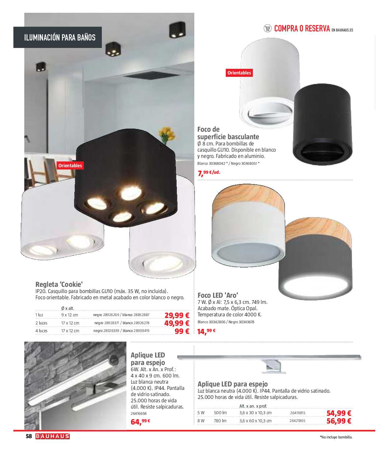 Reformas baños y cocina Bauhaus. Página 58
