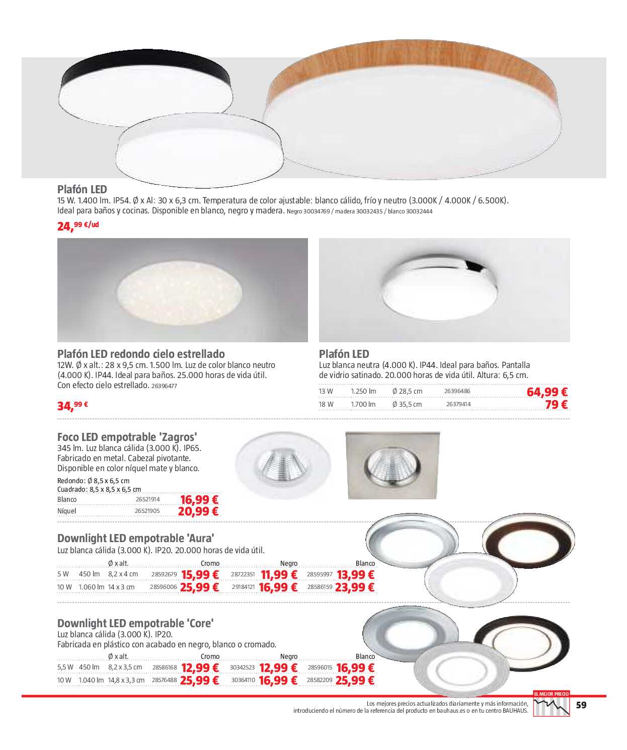 Reformas baños y cocina Bauhaus. Página 59