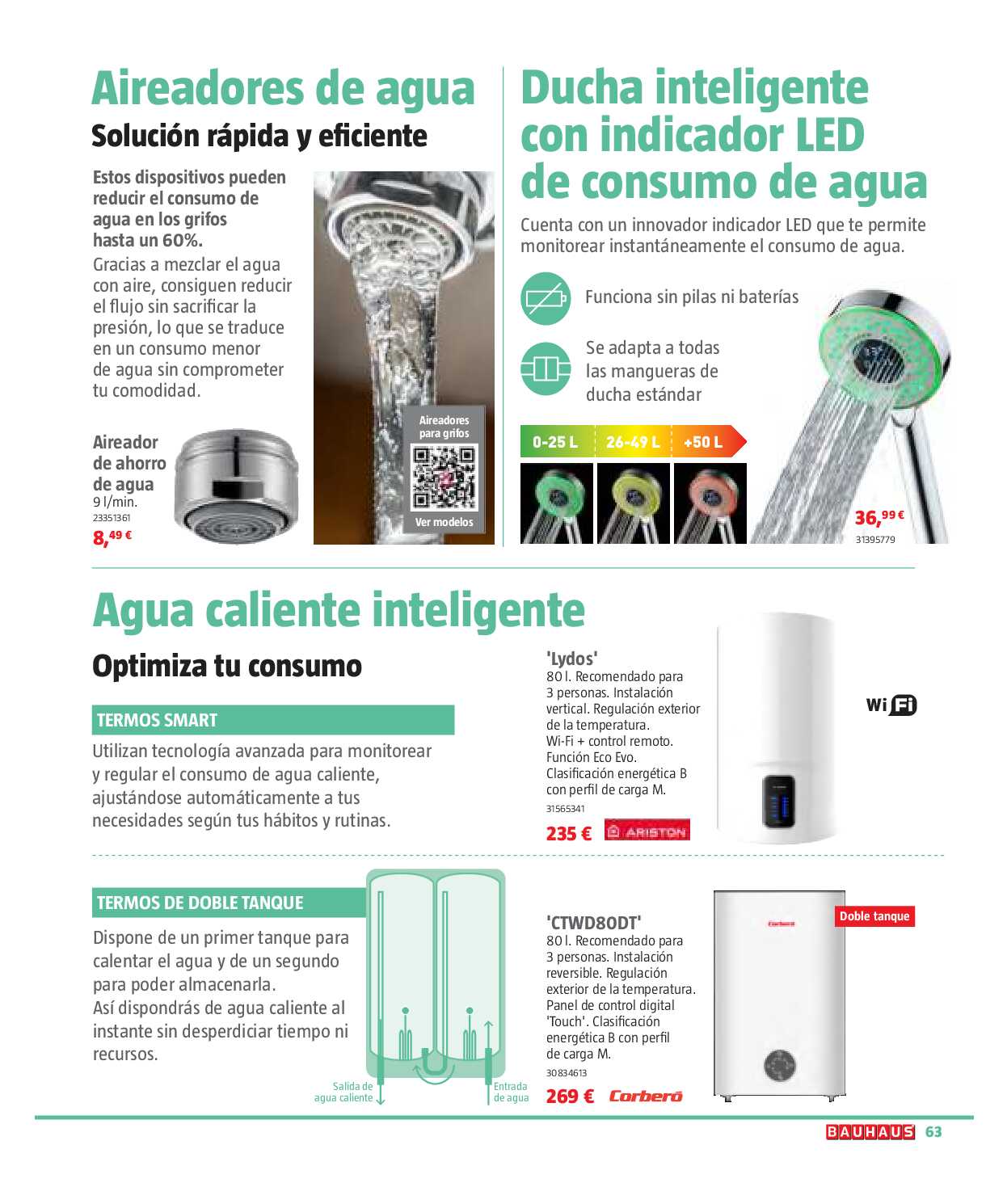 Reformas baños y cocina Bauhaus. Página 63