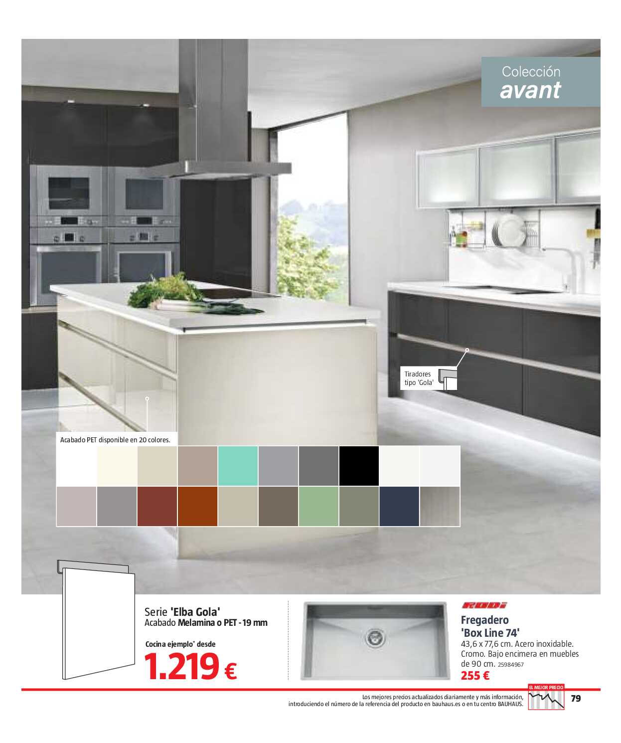 Reformas baños y cocina Bauhaus. Página 79