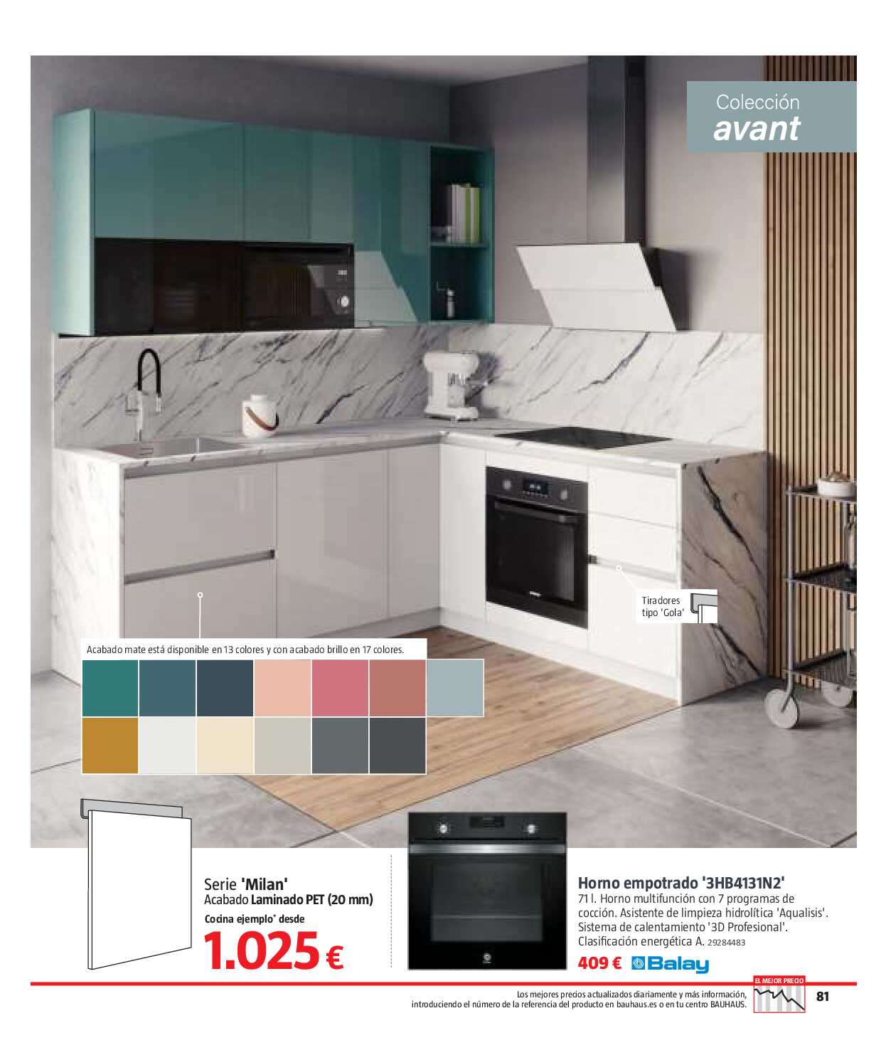 Reformas baños y cocina Bauhaus. Página 81