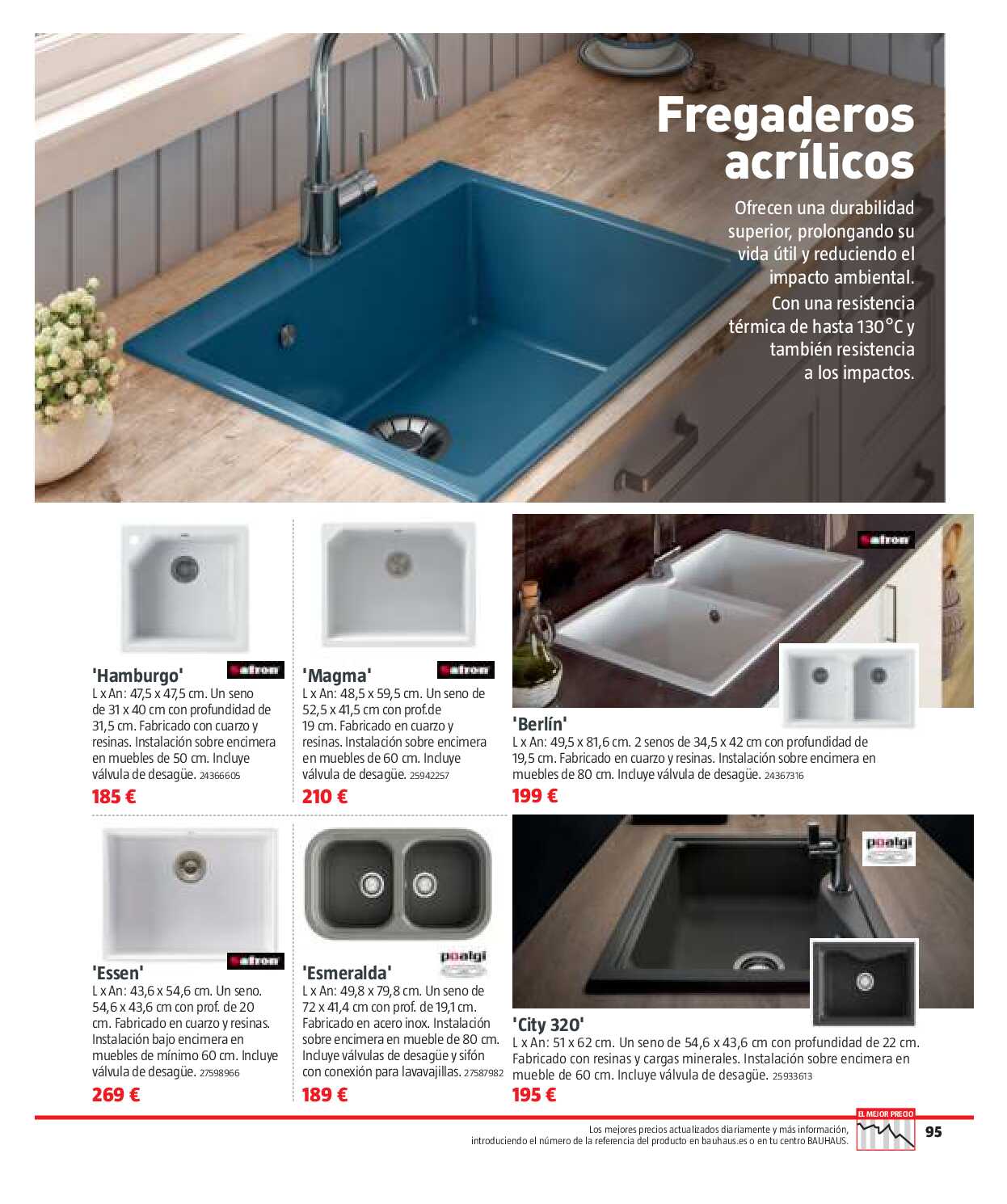 Reformas baños y cocina Bauhaus. Página 95