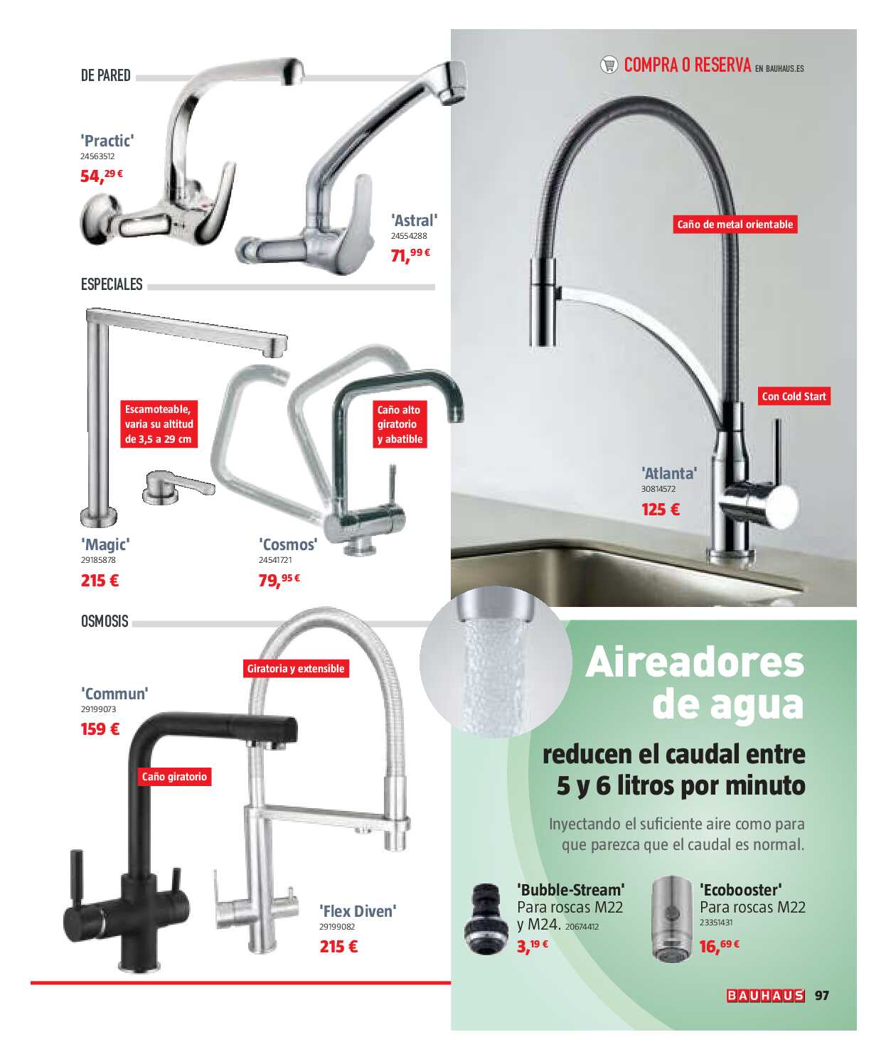 Reformas baños y cocina Bauhaus. Página 97