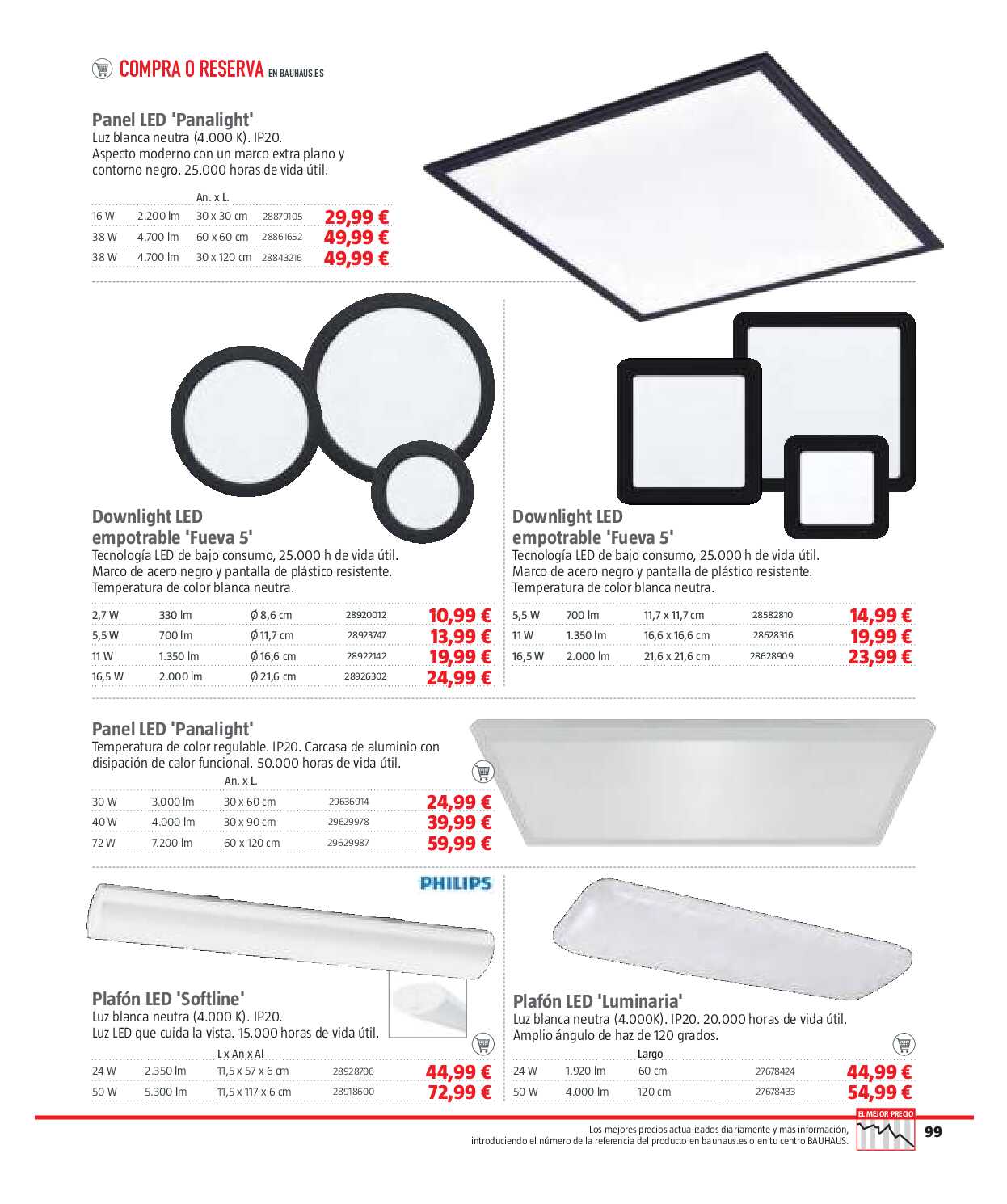 Reformas baños y cocina Bauhaus. Página 99