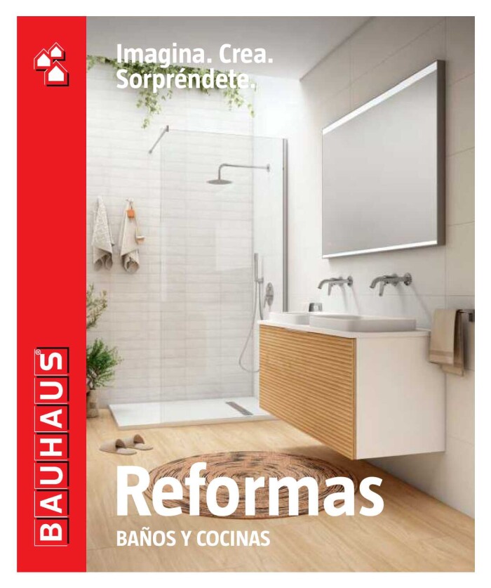 Reformas baños y cocina Bauhaus. Página de portada