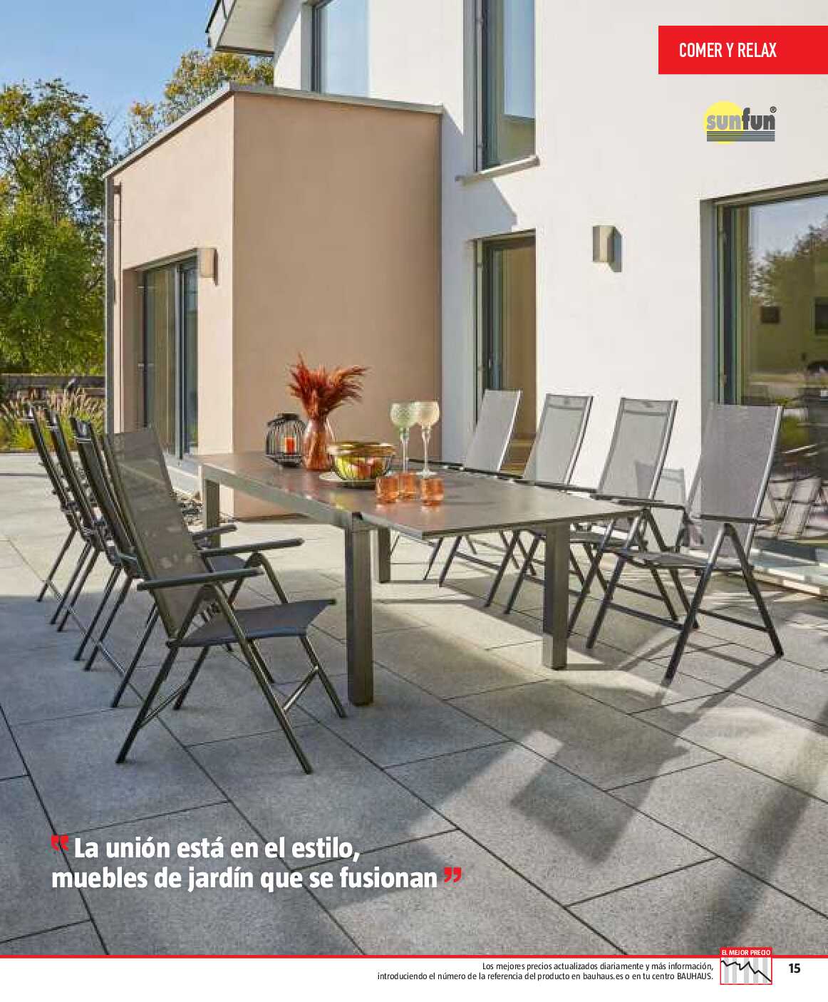 Verano. Jardín, terraza, balcón Bauhaus. Página 15
