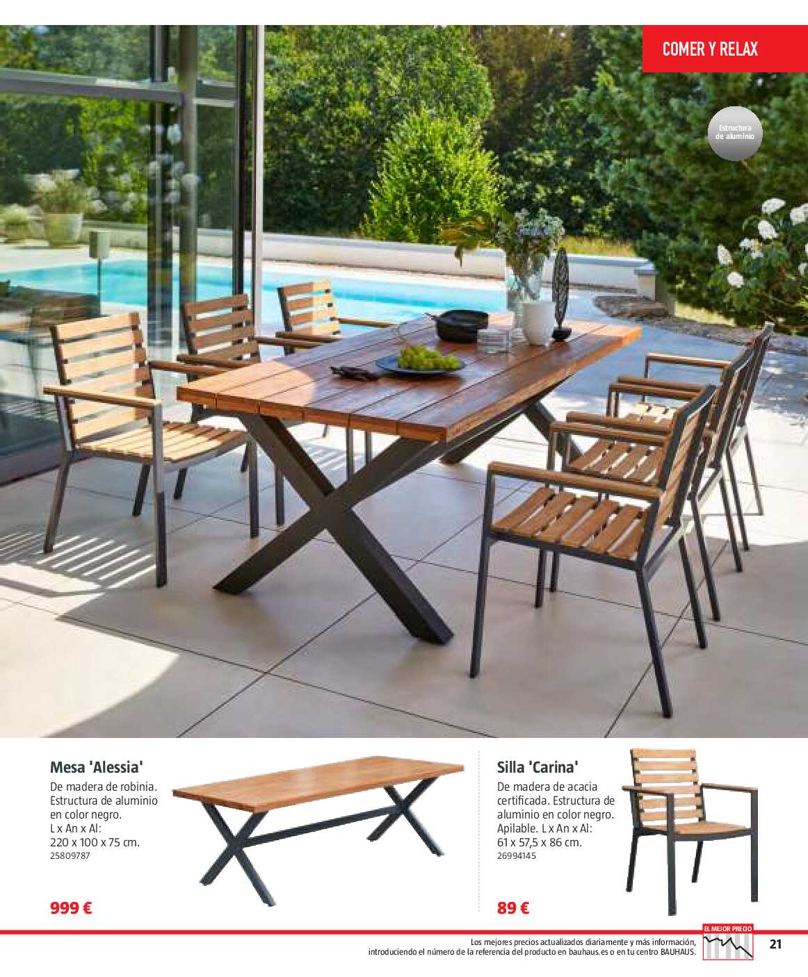 Verano. Jardín, terraza, balcón Bauhaus. Página 202