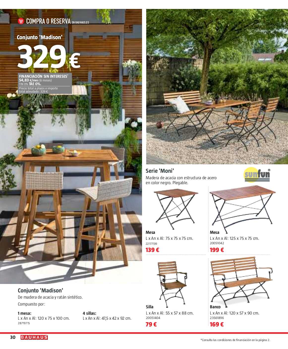 Verano. Jardín, terraza, balcón Bauhaus. Página 211