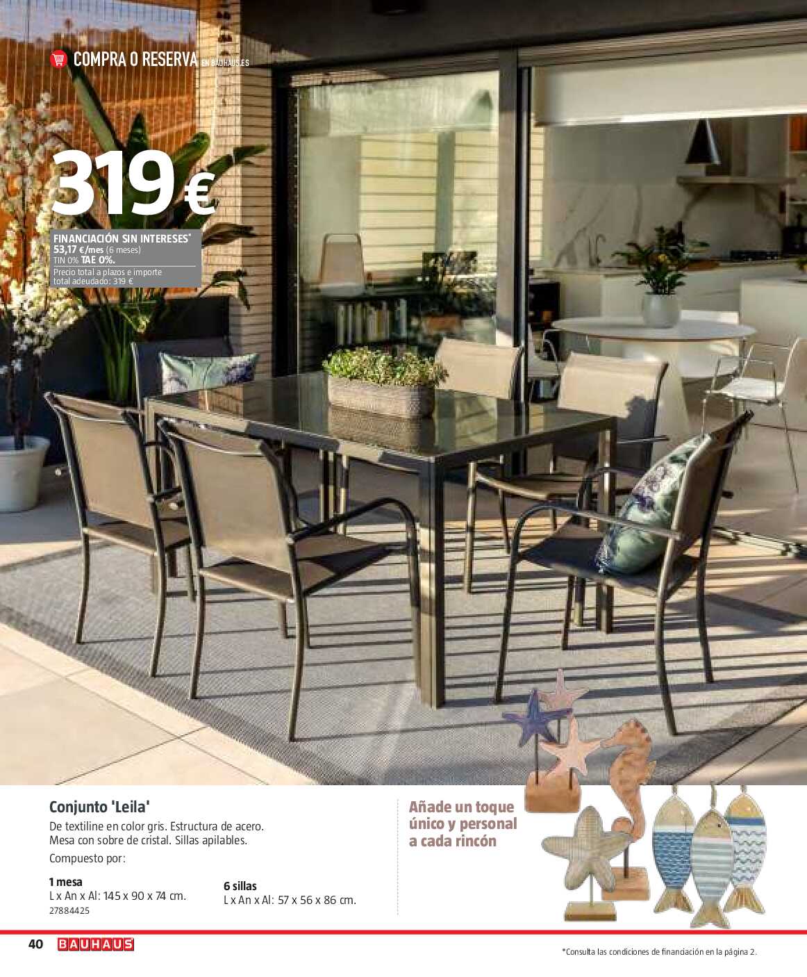 Verano. Jardín, terraza, balcón Bauhaus. Página 221