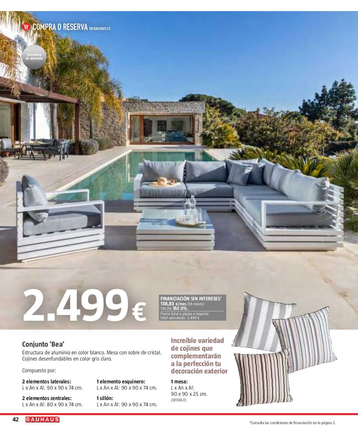 Verano. Jardín, terraza, balcón Bauhaus. Página 223