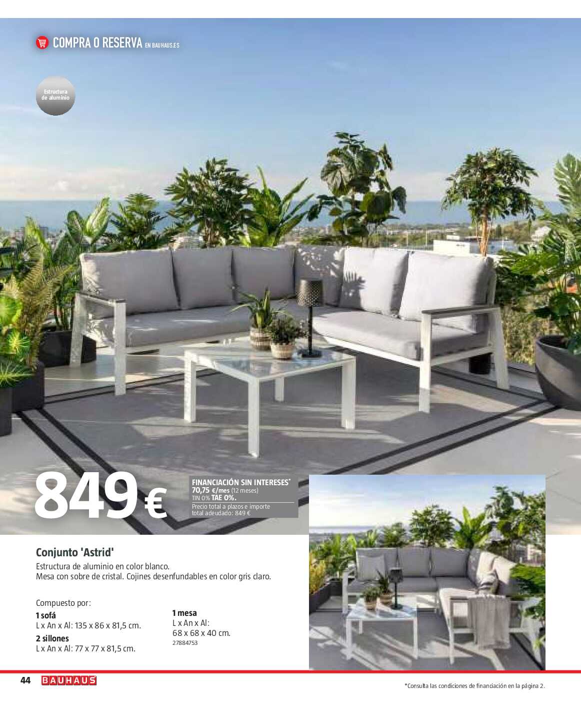 Verano. Jardín, terraza, balcón Bauhaus. Página 225