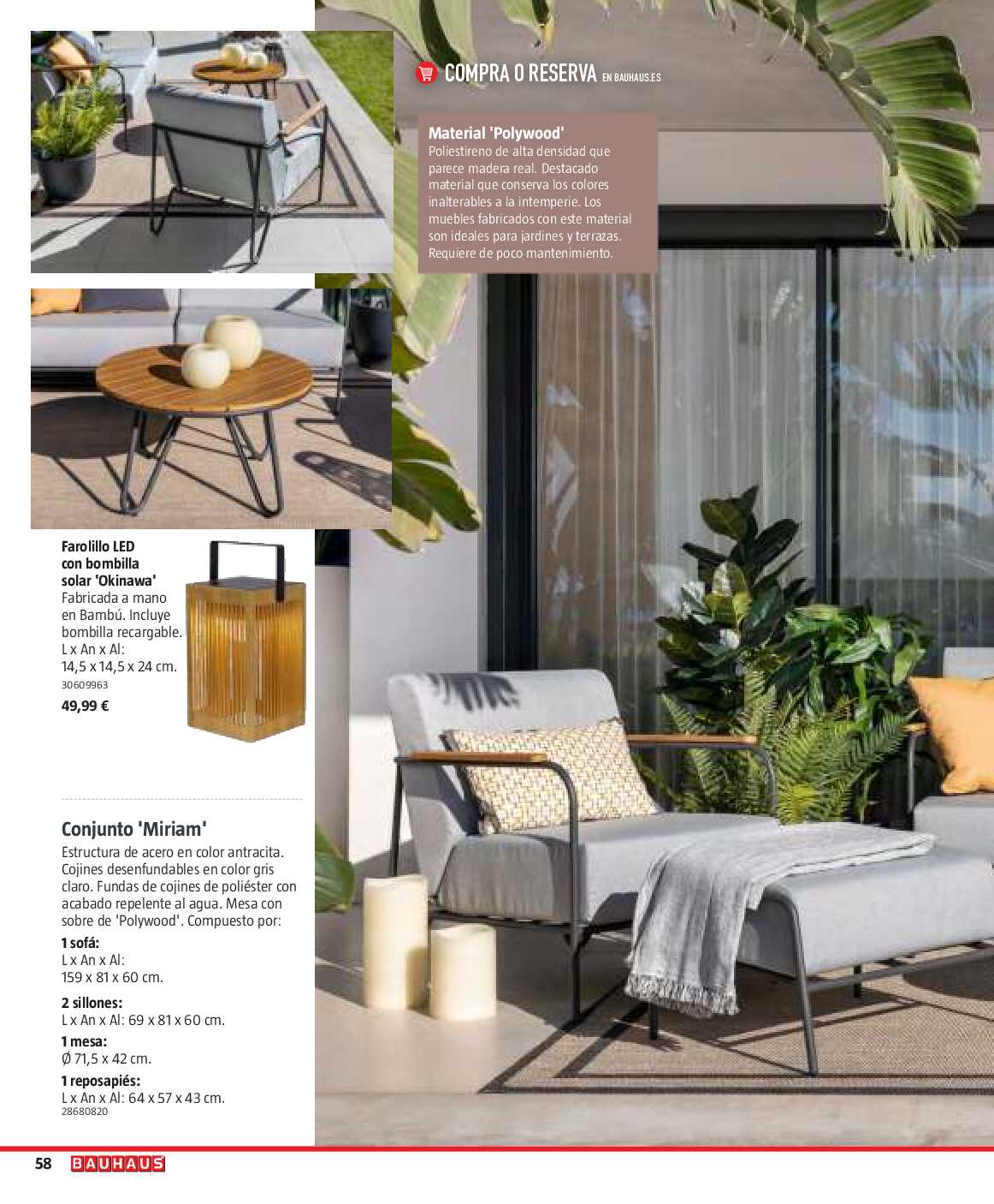 Verano. Jardín, terraza, balcón Bauhaus. Página 239