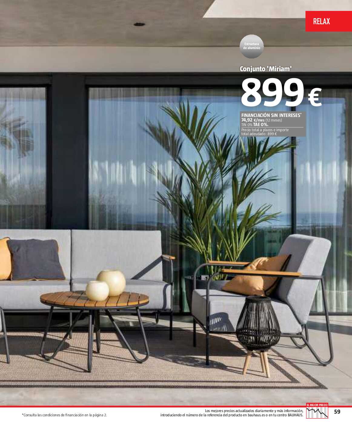 Verano. Jardín, terraza, balcón Bauhaus. Página 240