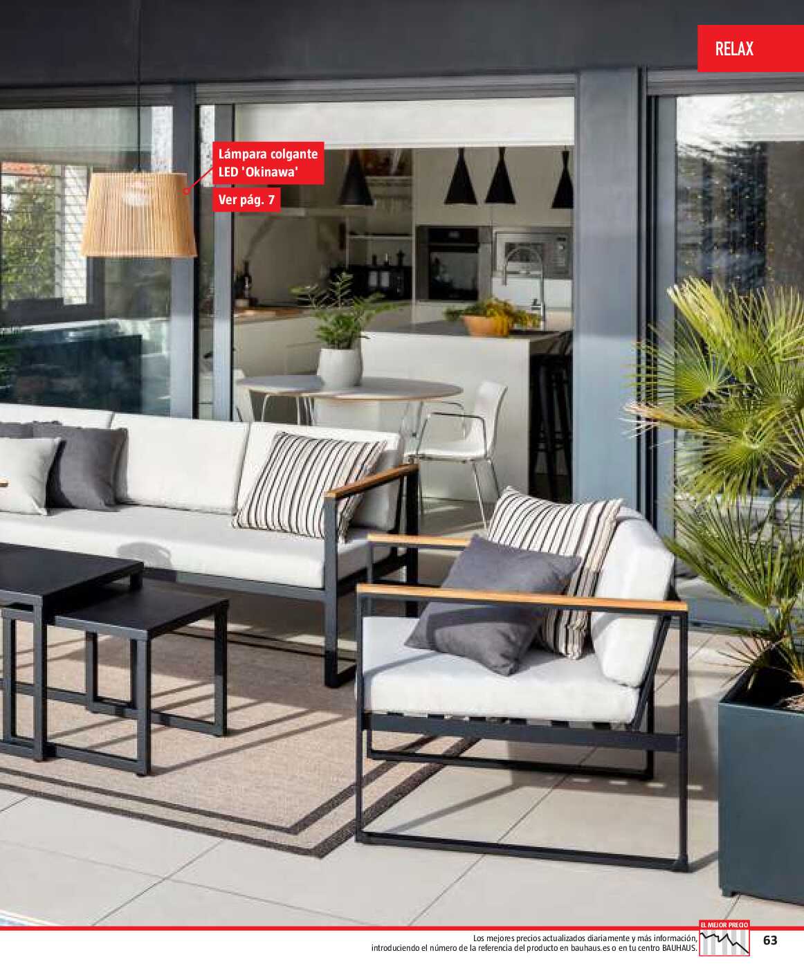 Verano. Jardín, terraza, balcón Bauhaus. Página 244