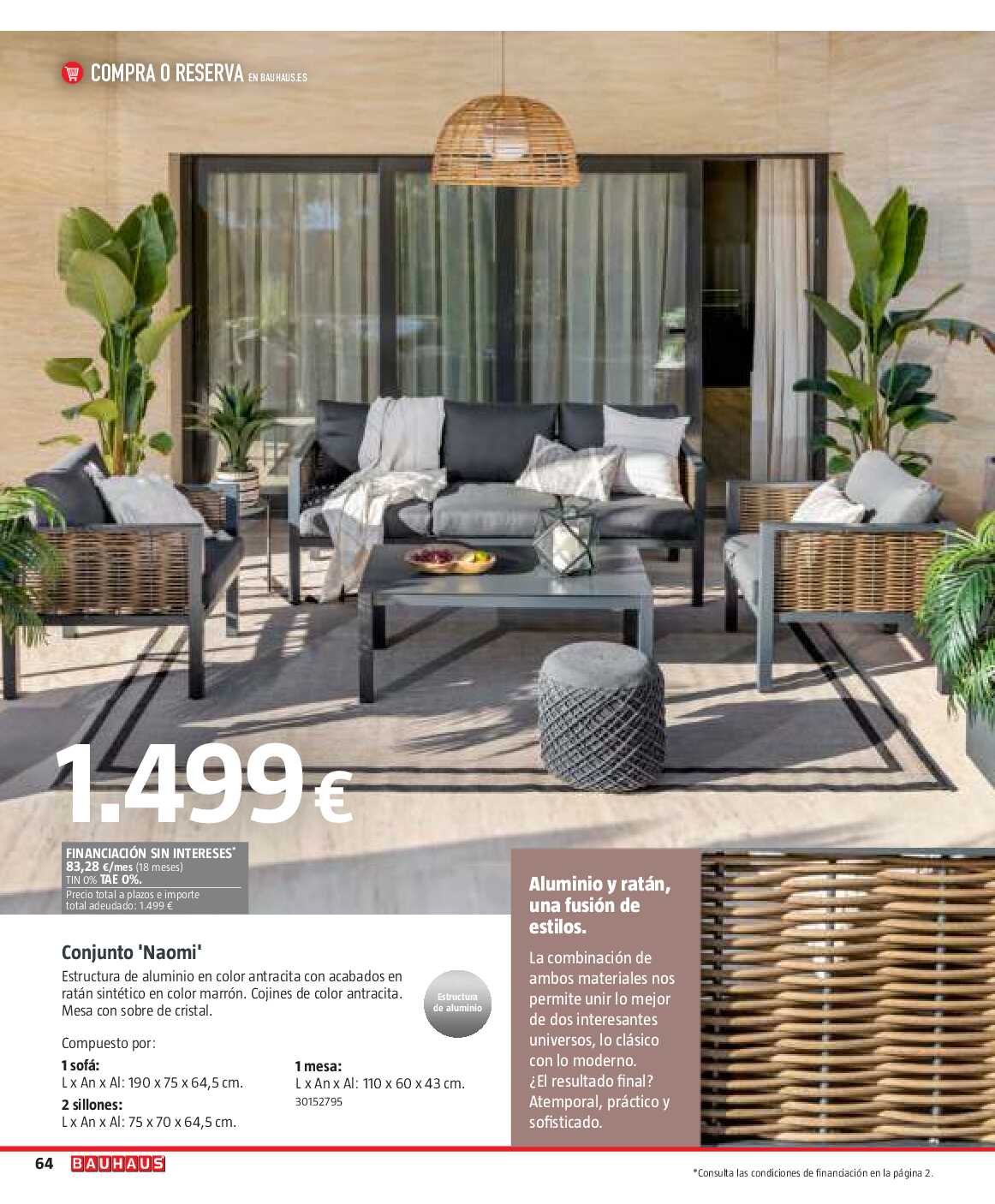 Verano. Jardín, terraza, balcón Bauhaus. Página 245