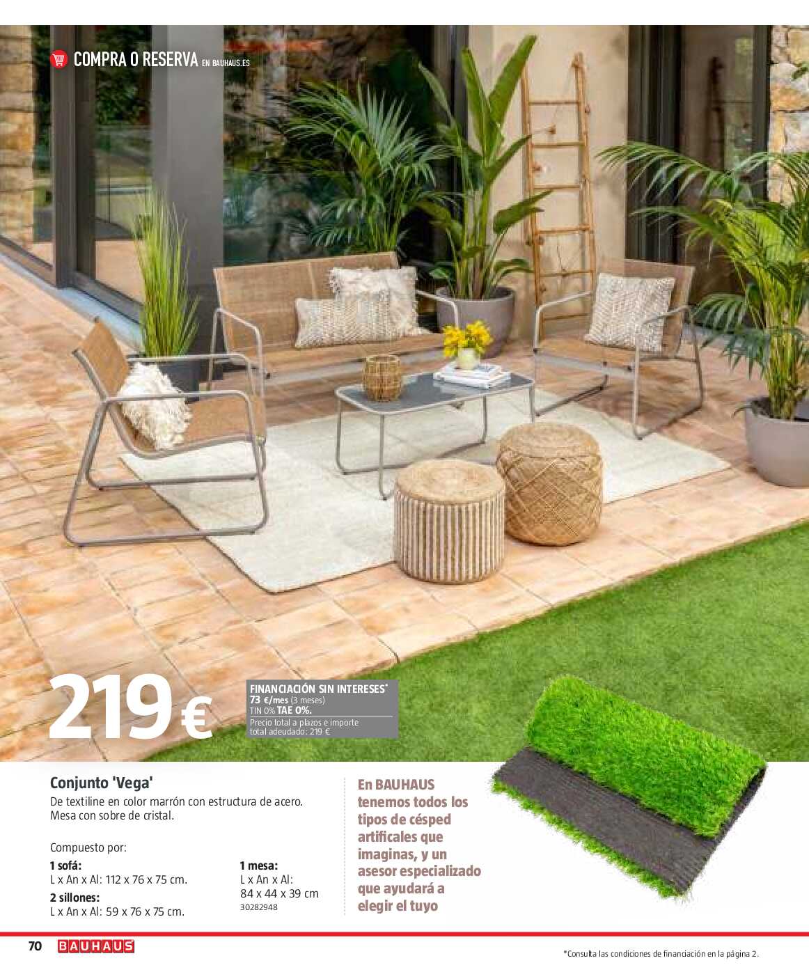 Verano. Jardín, terraza, balcón Bauhaus. Página 251