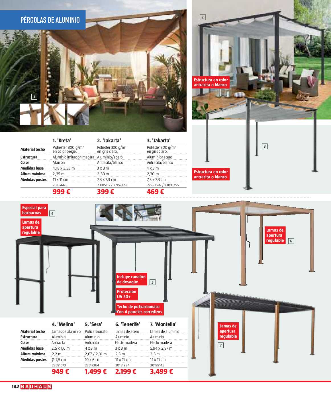 Verano. Jardín, terraza, balcón Bauhaus. Página 319