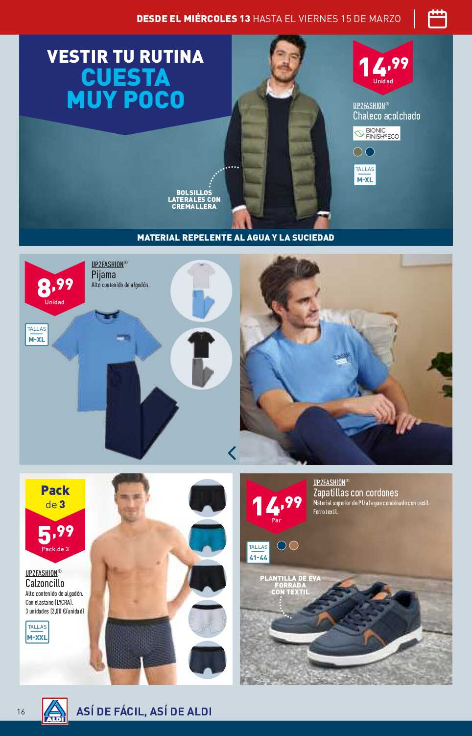 Folleto semanal Aldi. Página 16