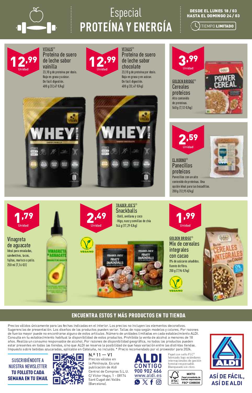 Folleto semanal Aldi. Página 27