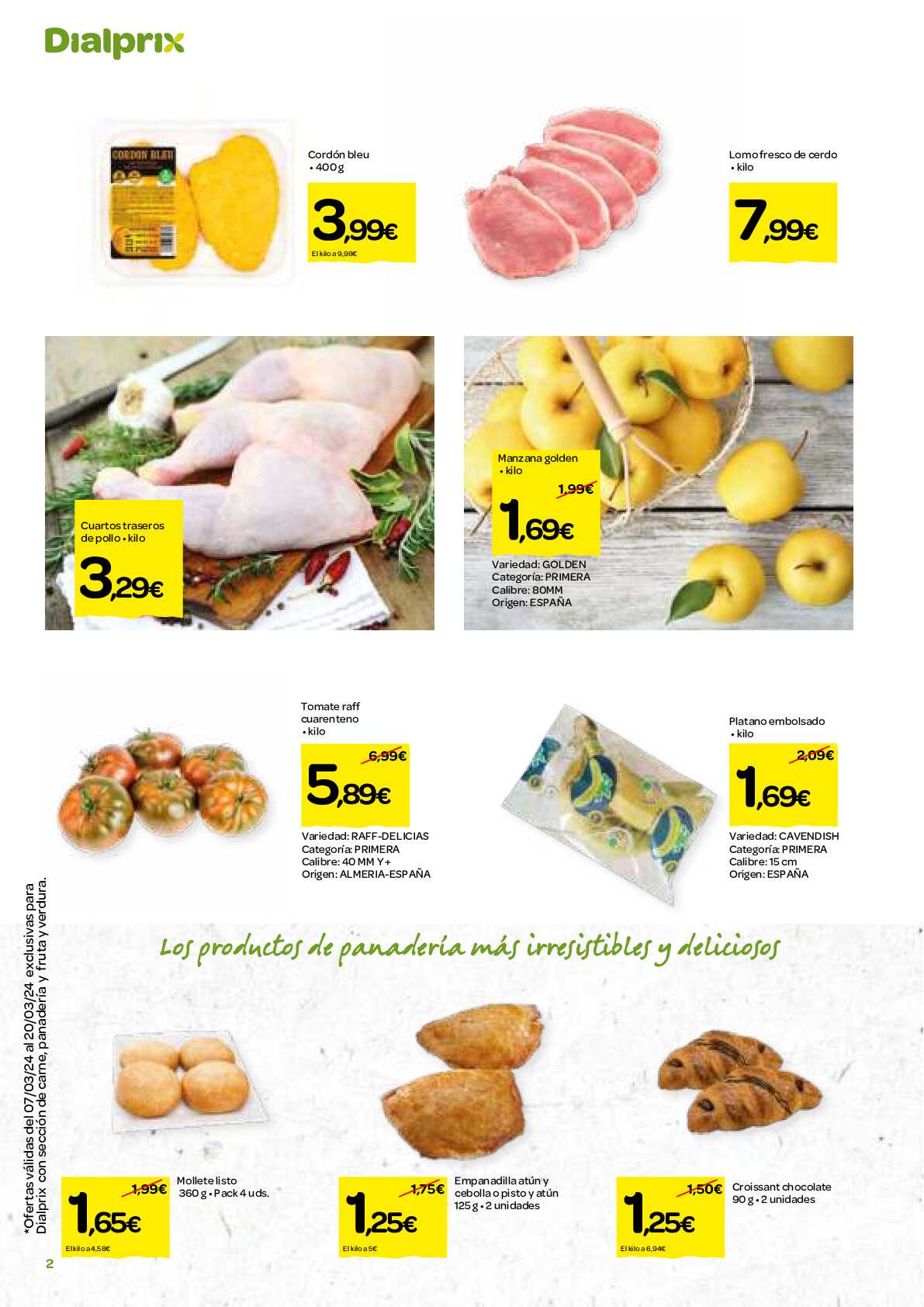 Ofertas supermercado Dialprix. Página 02