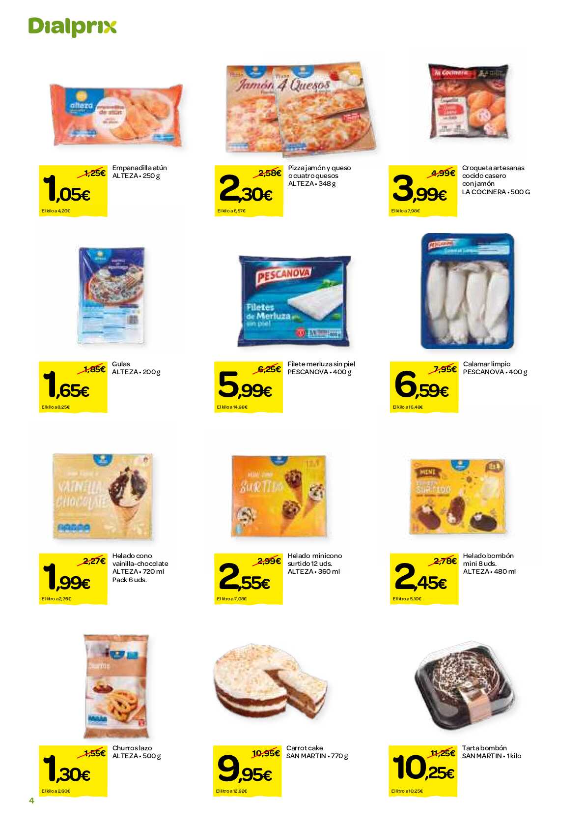 Ofertas supermercado Dialprix. Página 04