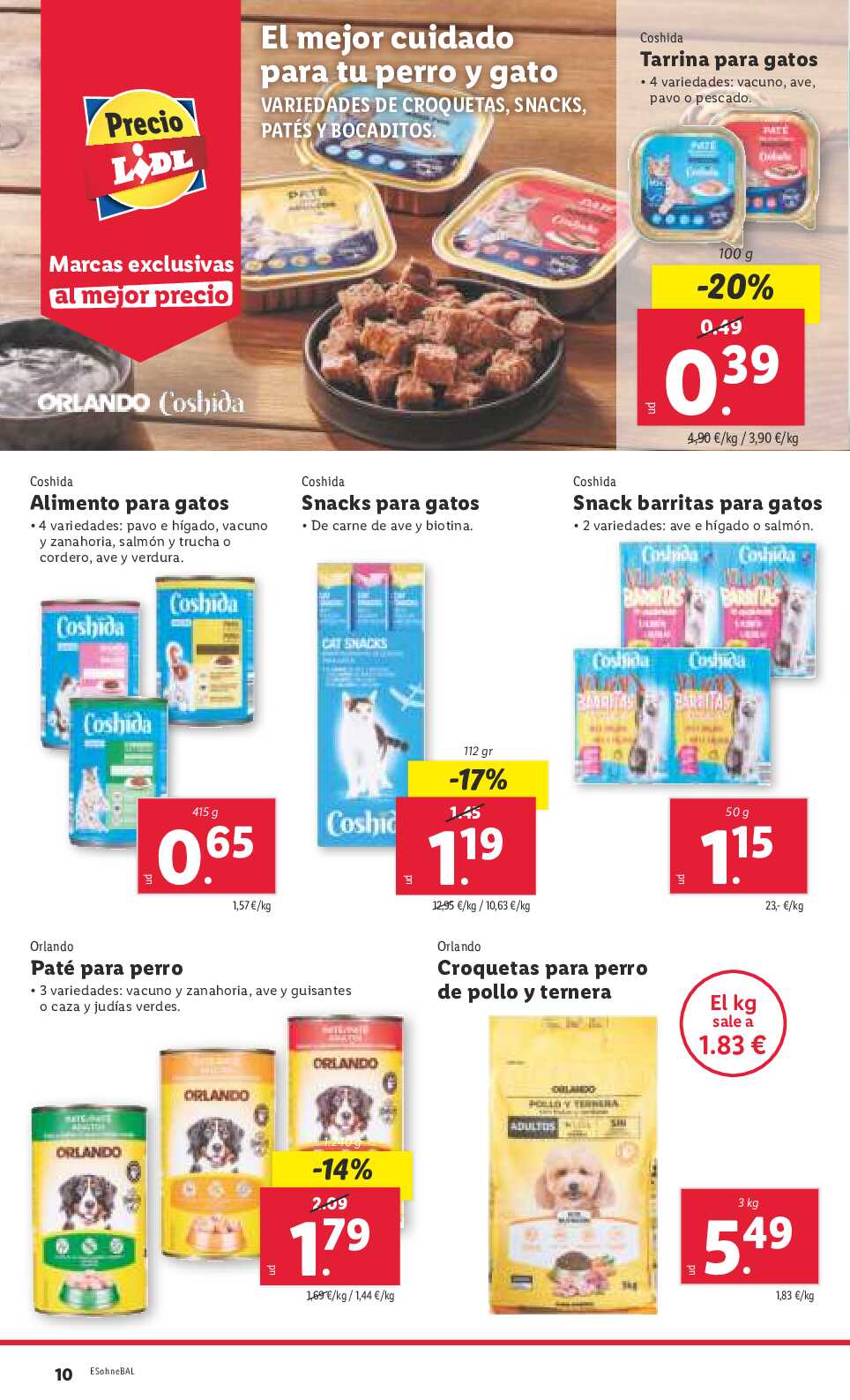 Folleto semanal Lidl. Página 10