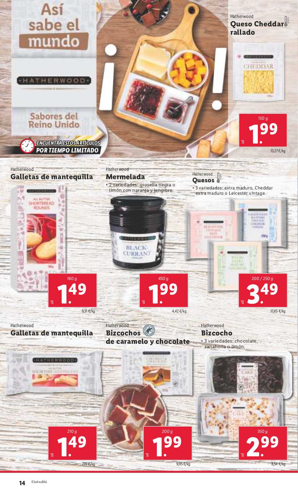 Folleto semanal Lidl. Página 14
