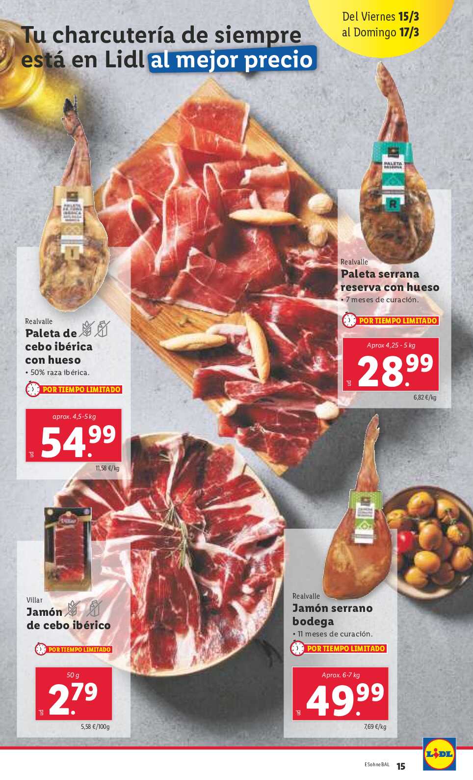 Folleto semanal Lidl. Página 15