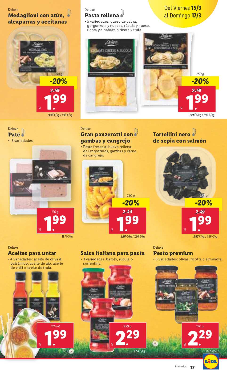 Folleto semanal Lidl. Página 17