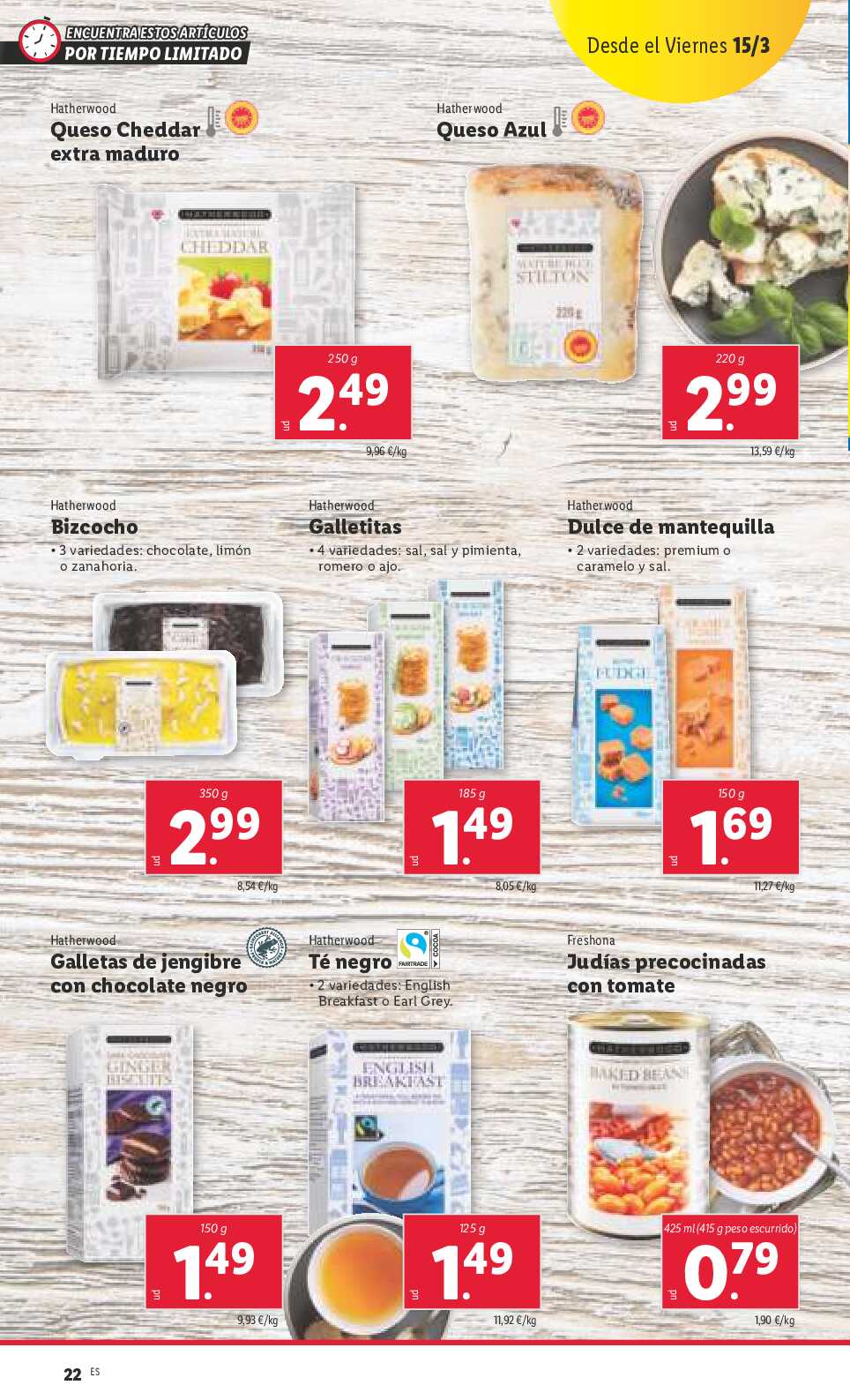Folleto semanal Lidl. Página 22