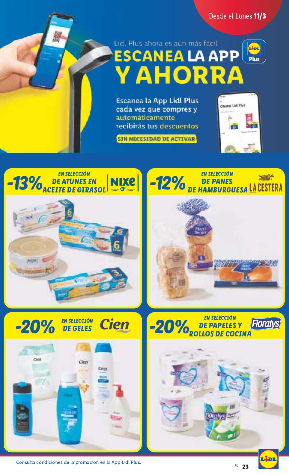 Folleto semanal Lidl. Página 23