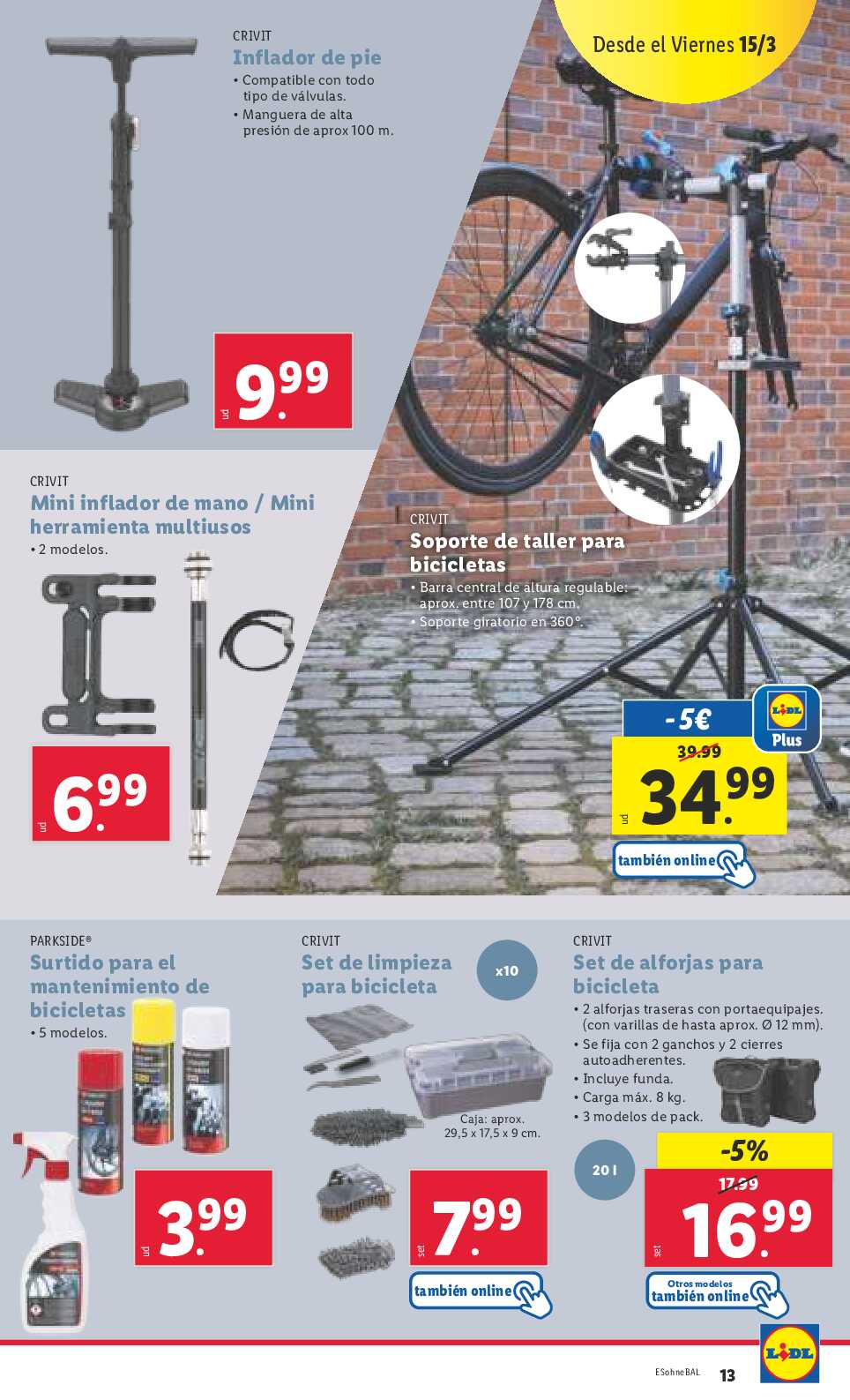 Folleto semanal Lidl. Página 39
