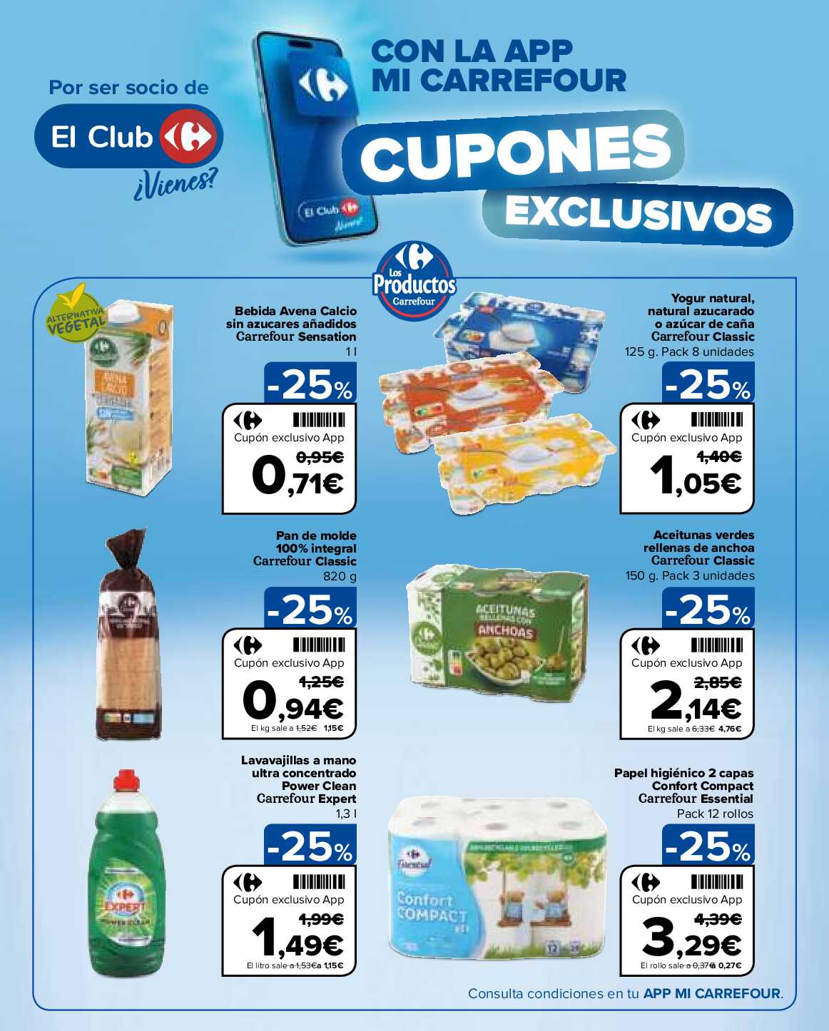 3x2 en más de 2.500 productos Carrefour. Página 03