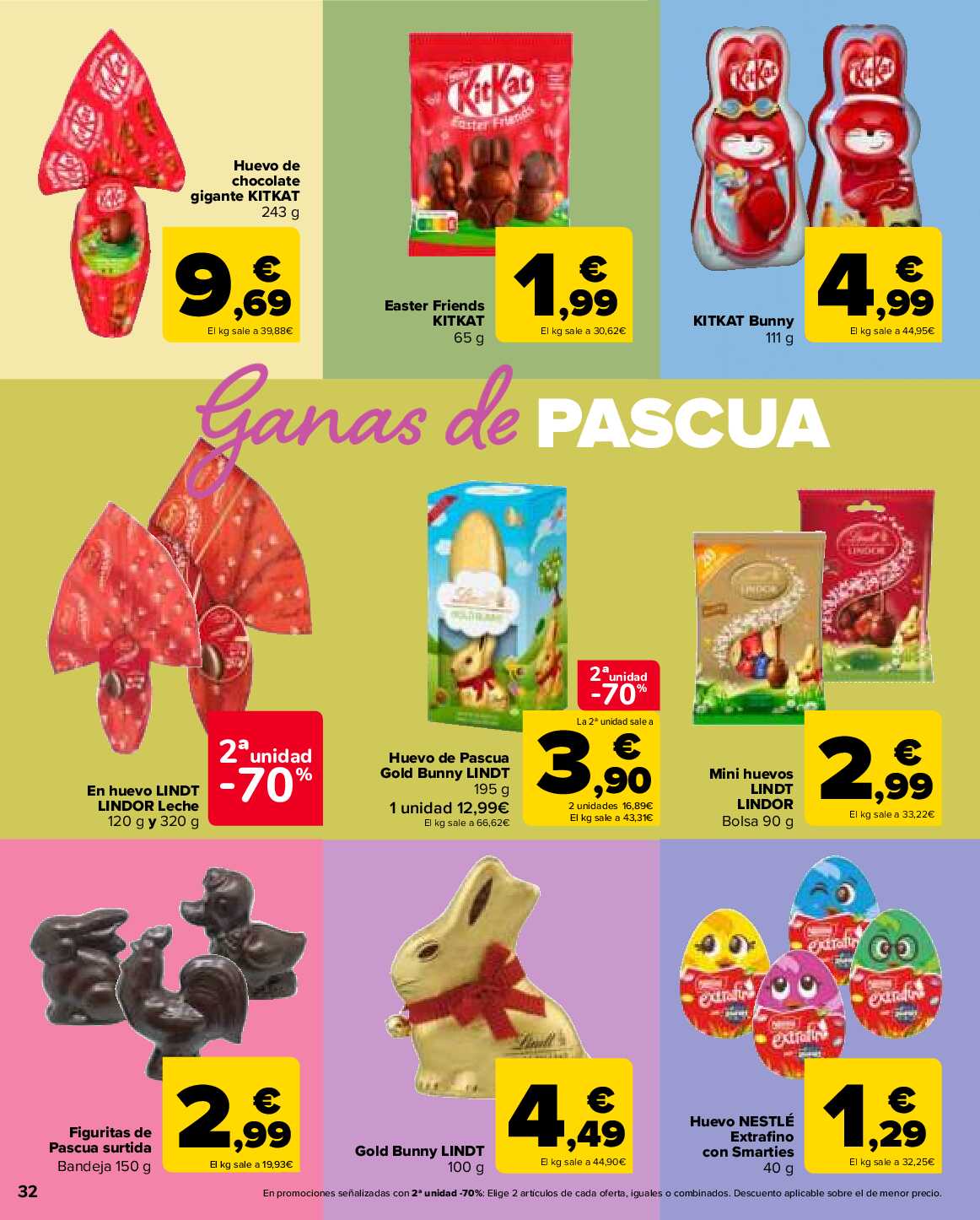 3x2 en más de 2.500 productos Carrefour. Página 32