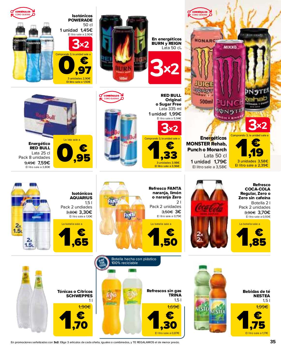 3x2 en más de 2.500 productos Carrefour. Página 35