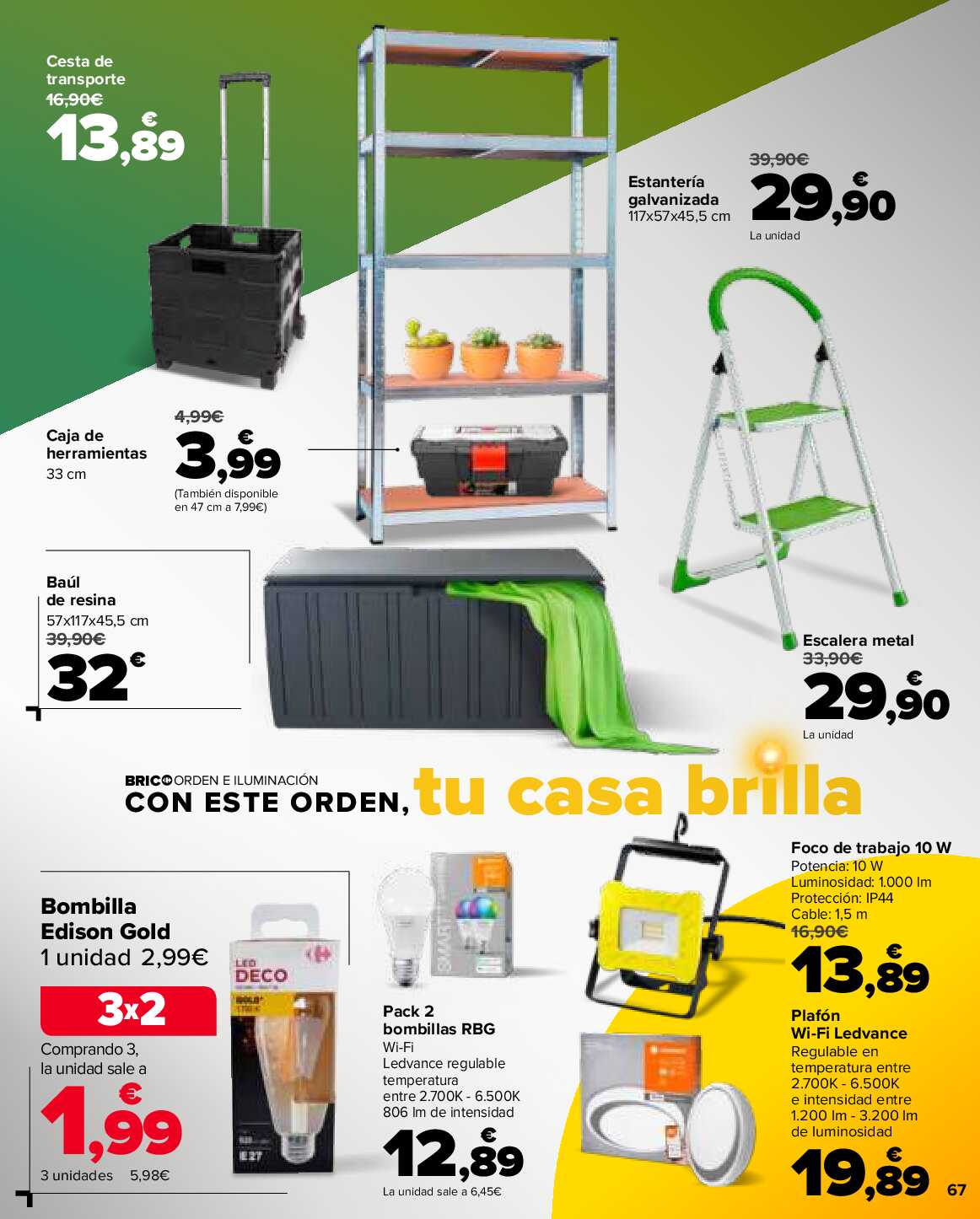 3x2 en más de 2.500 productos Carrefour. Página 67