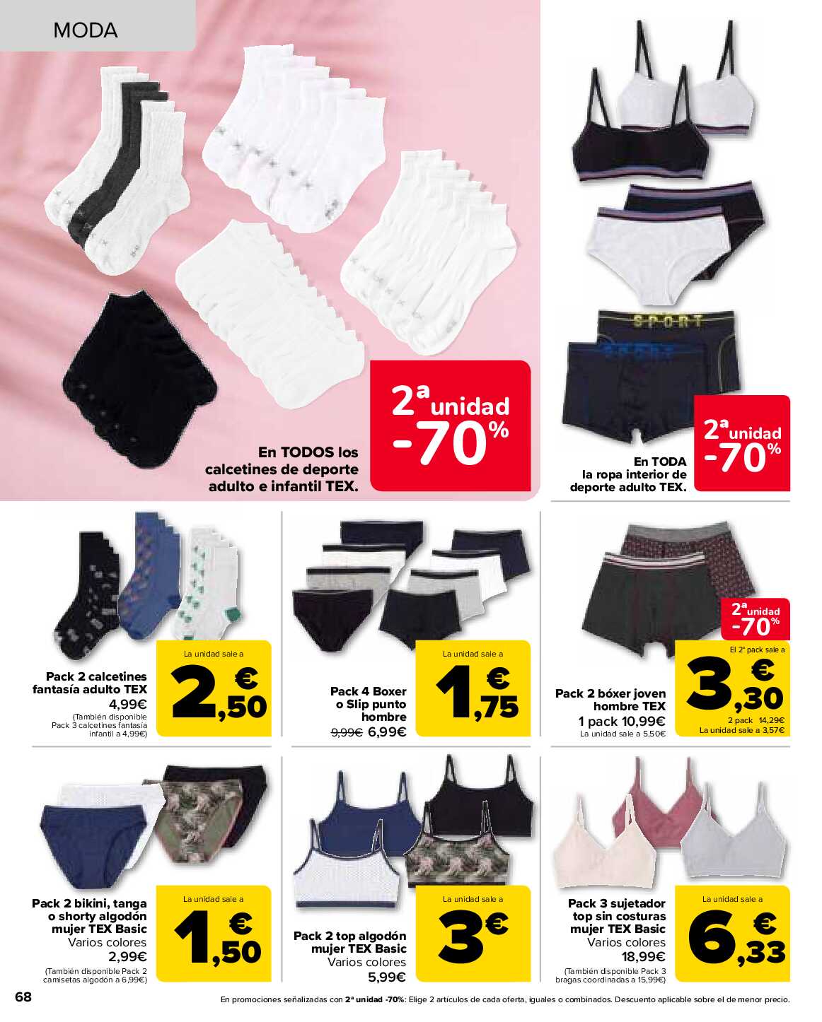 3x2 en más de 2.500 productos Carrefour. Página 68