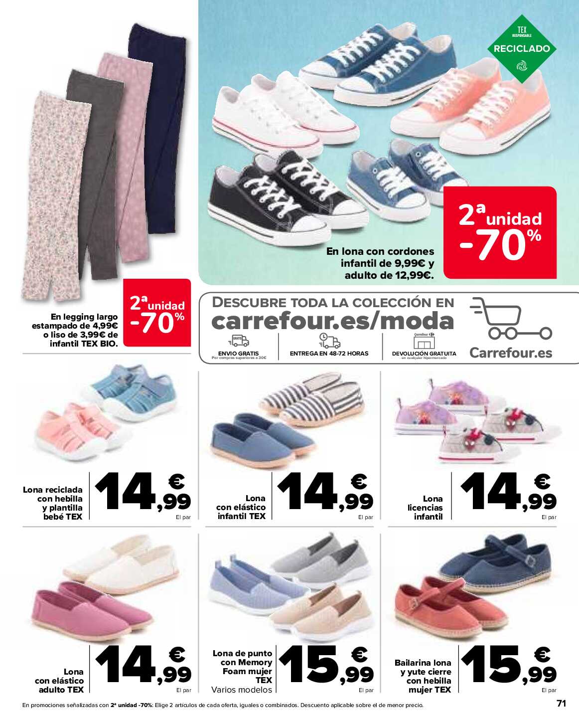 3x2 en más de 2.500 productos Carrefour. Página 71
