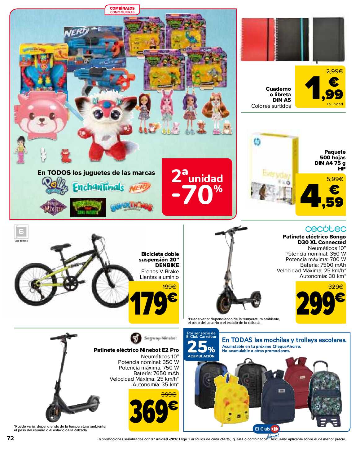 3x2 en más de 2.500 productos Carrefour. Página 72