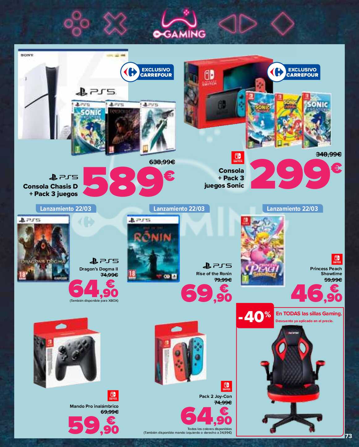 3x2 en más de 2.500 productos Carrefour. Página 73