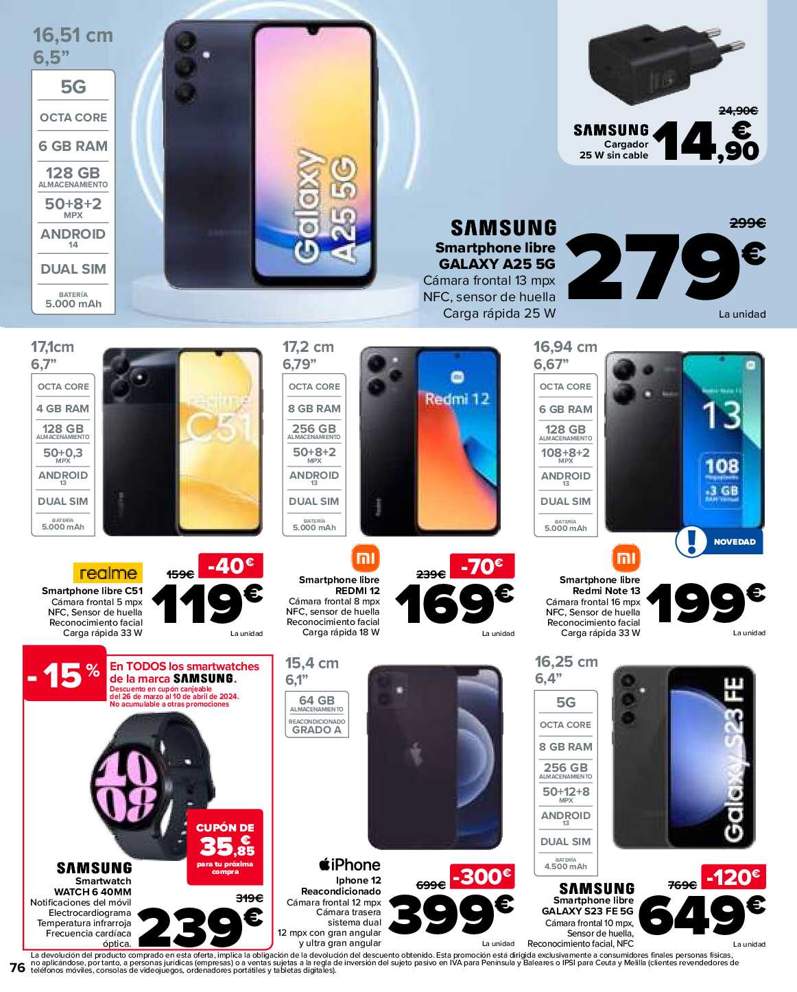 3x2 en más de 2.500 productos Carrefour. Página 76