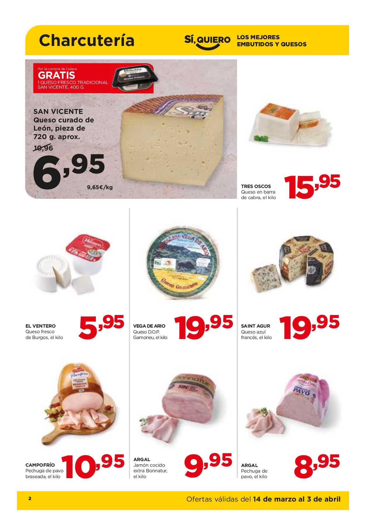 Ofertas quincenales Alimerka. Página 02