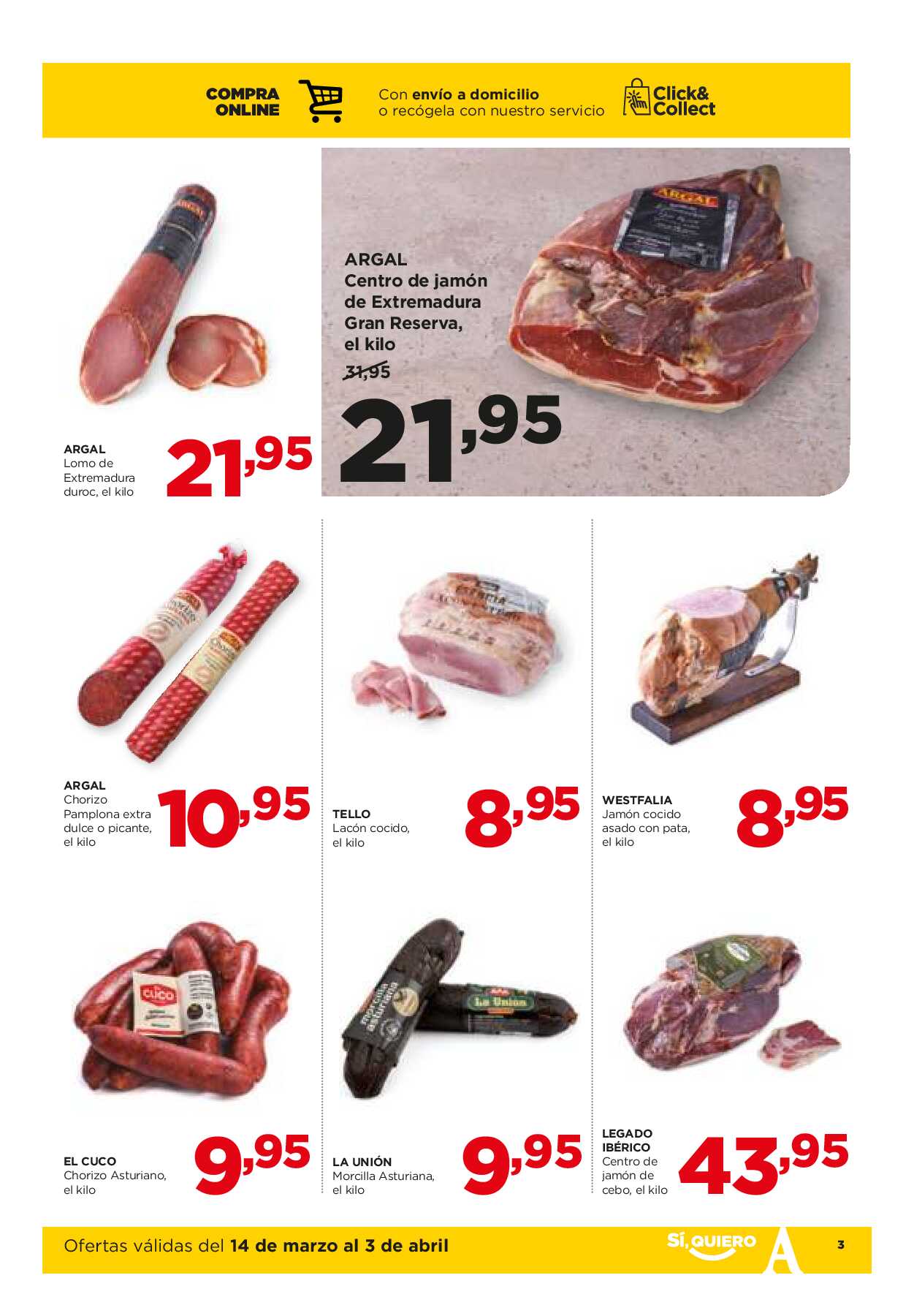 Ofertas quincenales Alimerka. Página 03